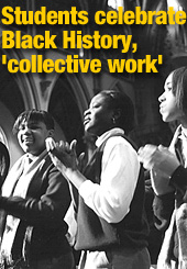Students celebrate Black History, ‘collective work’