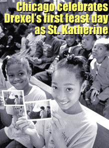 Chicago celebrates Drexel’s first feast day as St. Katherine