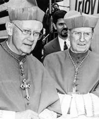 Cardinal James A. Hickey and Cardinal John J. O'Connor