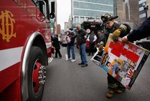 Chicago Firefighters and Paramedics Local 2 Toy Parade